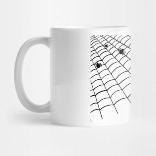 Spiders and web design Mug